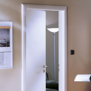 porte d'intérieure / battante / en bois / sur mesure