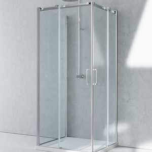 cabine de douche en verre