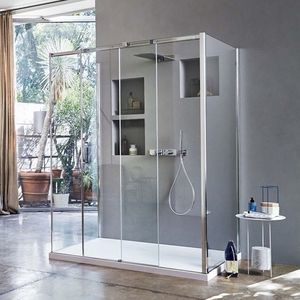 cabine de douche en verre