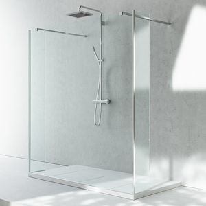paroi de douche fixe
