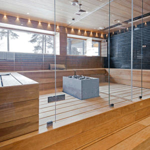 poêle de sauna contemporain 1