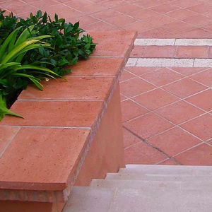carrelage en terracotta