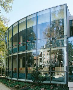 panneau en verre pour façade