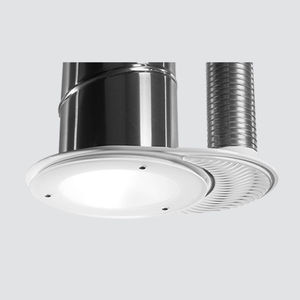 conduit de lumière avec ventilation naturelle intégrée