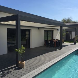 pergola adossée