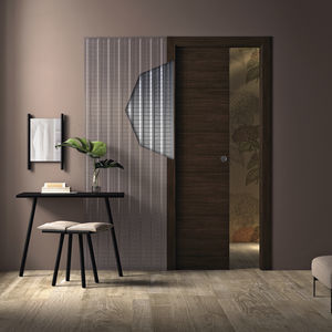 système à galandage pour porte coulissante