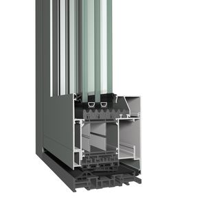 profilé pour porte en aluminium