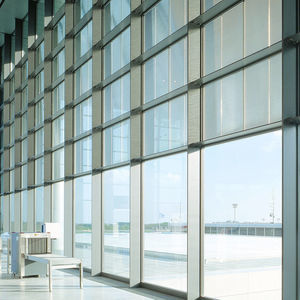 panneau en verre à contrôle solaire