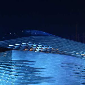 façade ventilée en aluminium anodisé