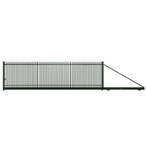 portails autoportants / en acier galvanisé / à barreaudage / résidentiels