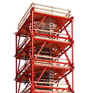 échafaudage en bois