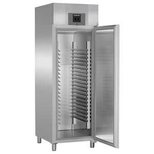 congélateur armoire / professionnel / gris / en inox