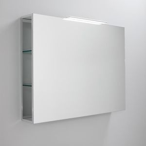 armoire de toilette à miroir avec éclairage intégré
