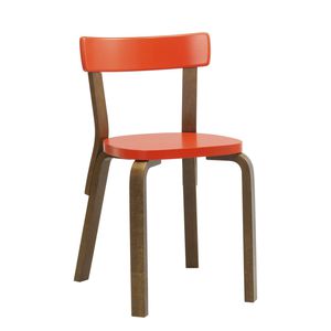 chaise classique / tapissée / en tissu / en cuir