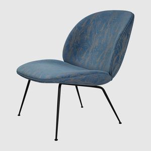 chauffeuse contemporaine / en tissu / sans accoudoirs / grise