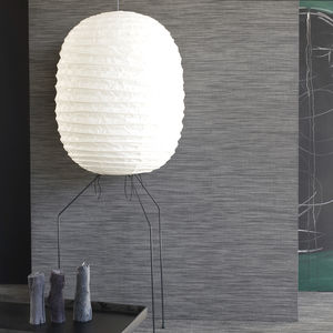 tissu mural / uni / à rayures / PVC