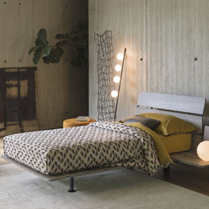 Anciennes_familles - Lit Rond - MUREA : Lit + matelas + table de chevet