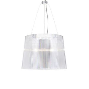 suspension / contemporaine / en polycarbonate / halogène