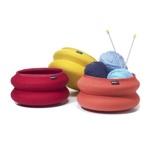 panier de rangement en laine