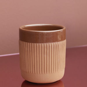 tasse en terracotta