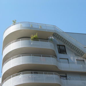 garde-corps en aluminium