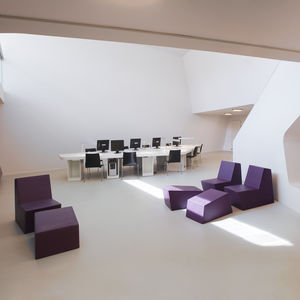 pouf contemporain