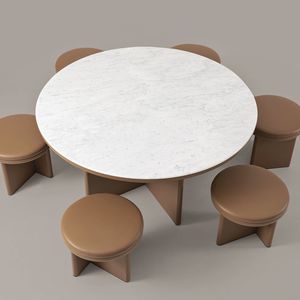 table contemporaine