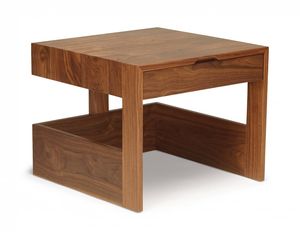 table de chevet contemporaine / en chêne / en noyer / en hêtre