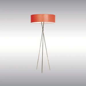 lampe sur pied / contemporaine / en laiton / trépied
