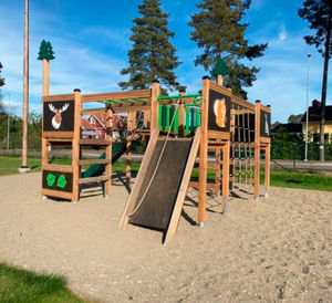 structure de jeu pour aire de jeux