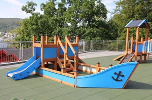 structure de jeu pour aire de jeux
