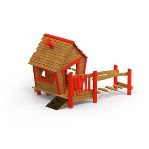 cabane pour enfant pour aire de jeux
