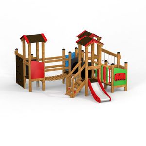 structure de jeu pour aire de jeux