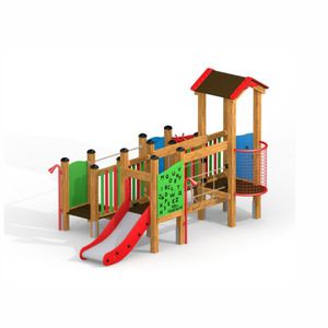 structure de jeu pour aire de jeux