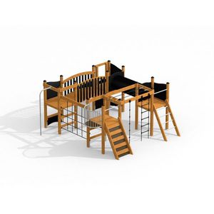 structure de jeu pour aire de jeux
