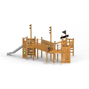 structure de jeu pour aire de jeux