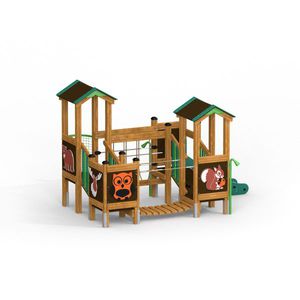 structure de jeu pour aire de jeux