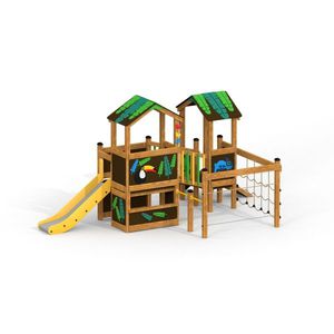 structure de jeu pour aire de jeux