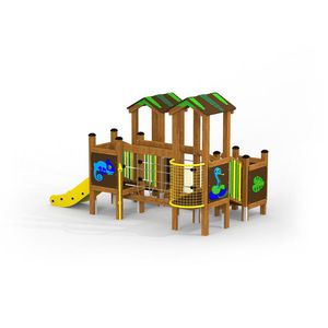 structure de jeu pour aire de jeux