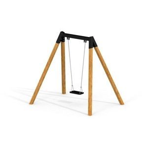 balançoire avec assise droite