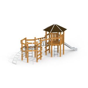 structure de jeu pour aire de jeux