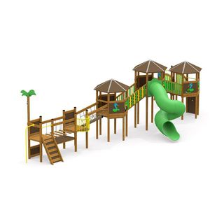 structure de jeu pour aire de jeux