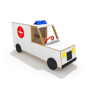 véhicule pour aire de jeux