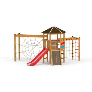 structure de jeu pour aire de jeux