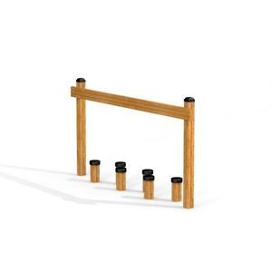 parcour d'obstacles pour aire de jeux