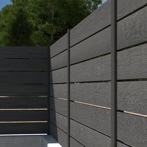 clôture anthracite