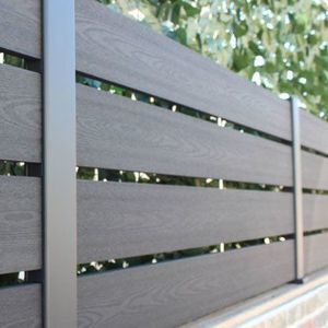 clôture anthracite 1