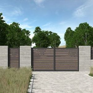 clôture à lames 1