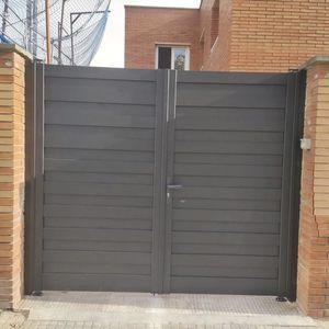 portillon en aluminium