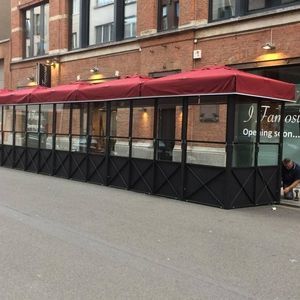 gazebo toit en toile